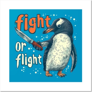 fight or flight Posters and Art